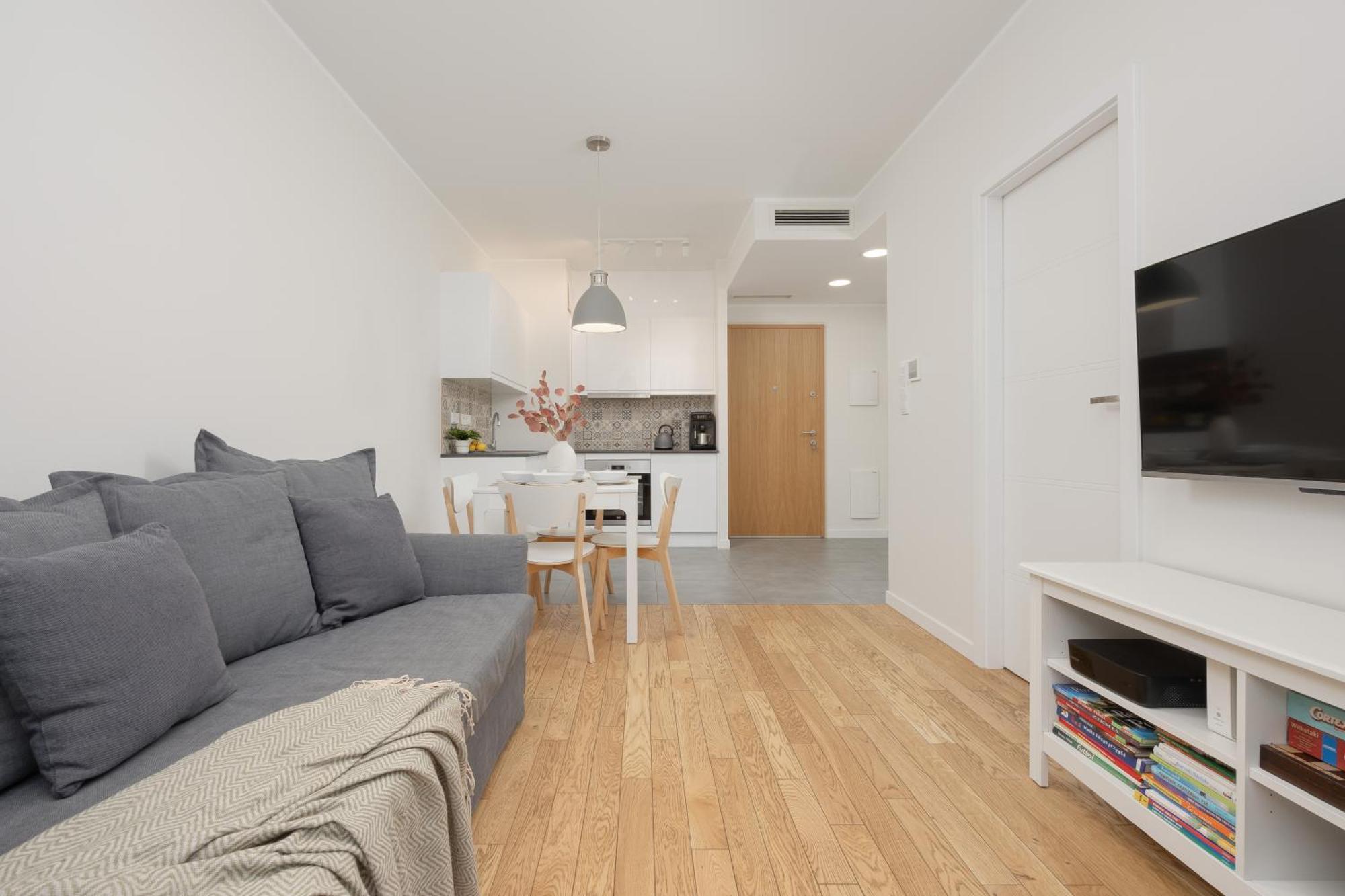 Srodmiescie Warsaw Muranow Apartments With Parking By Noclegi Renters Bagian luar foto