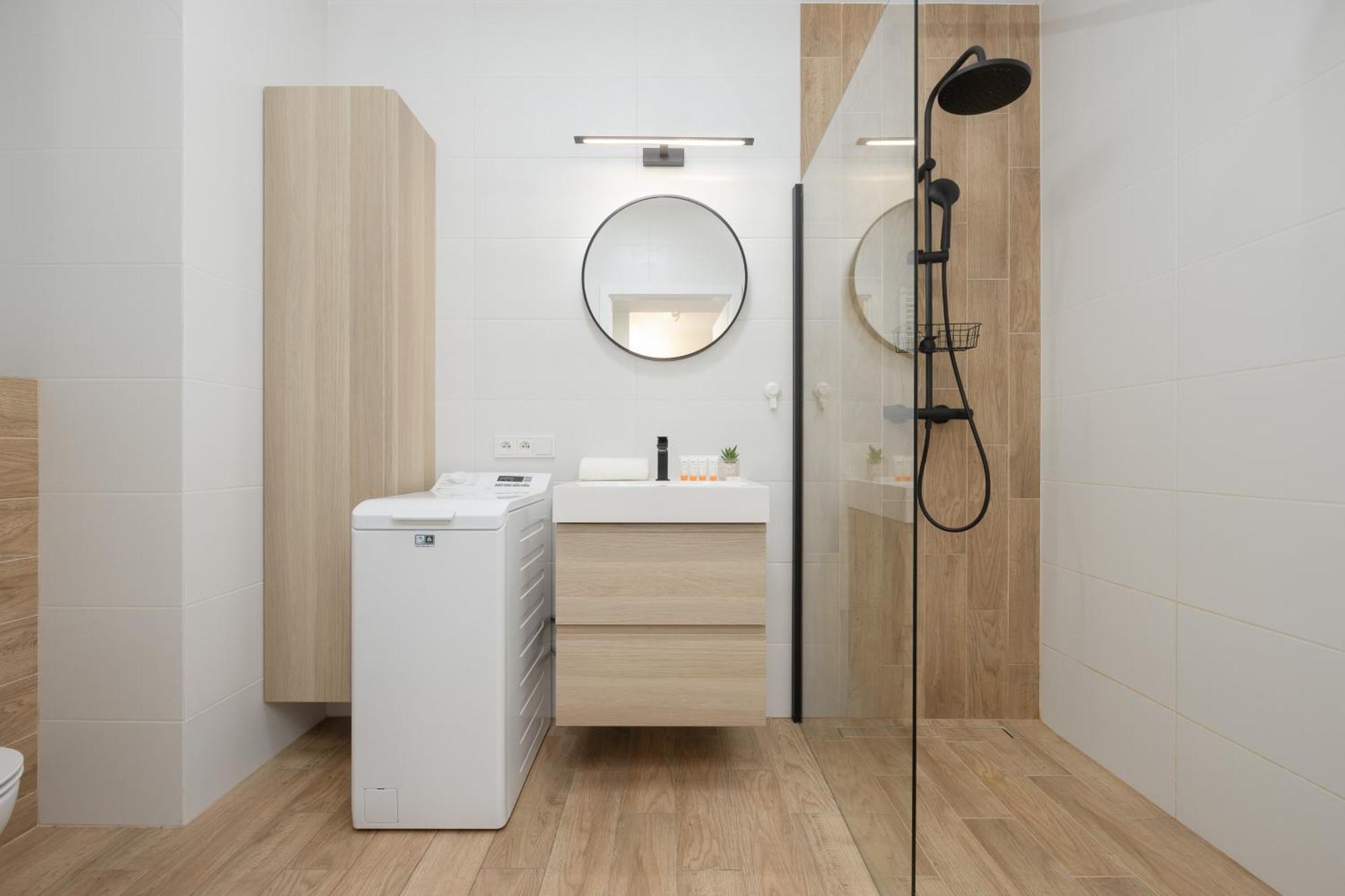 Srodmiescie Warsaw Muranow Apartments With Parking By Noclegi Renters Bagian luar foto